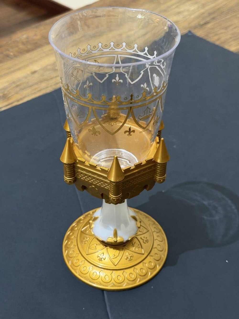 Be Our Guest Restaurant Glowing Goblet Cup Disney Parks Collectible Belle Beast